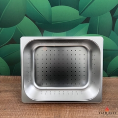 Khay buffet 1/2 đục lỗ  sâu 6,5 cm; sâu 10cm; sâu 15cm; sâu 20cm 