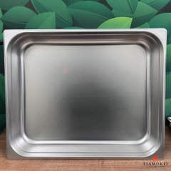 Khay buffet GN 2/1  sâu 6,5 cm; sâu 10cm; sâu 15cm; sâu 20cm 