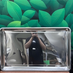 Khay inox 80x50x4.8 cm