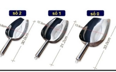 Xúc đá, xúc bột inox 304