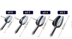 Xúc đá, xúc bột inox 304