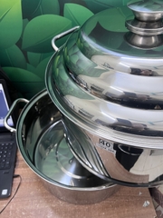 Xửng hấp inox 304 40cm