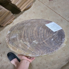 Thớt gỗ nghiến tròn 34cm x 4cm