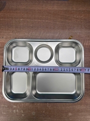 Khay 5 ngăn bé inox 304