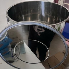 THÙNG INOX 201 CÓ NẮP GÀI 12 - 170L