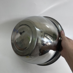 Bát inox sâu lòng (27cm, 30cm và 32cm)