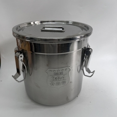Bình Inox 304 Đựng Nước Không Vòi Tem Xanh