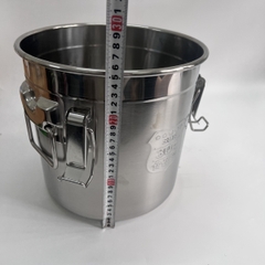 Bình Inox 304 Đựng Nước Không Vòi Tem Xanh