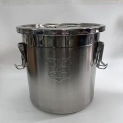 Bình Inox 304 Đựng Nước Không Vòi Tem Xanh
