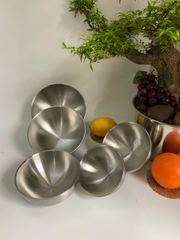 Bát Inox 2 lớp Hàn Quốc (11cm, 13cm, 14cm, 16cm, 18cm, 20cm)