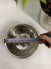 Bát inox vòng tròn
