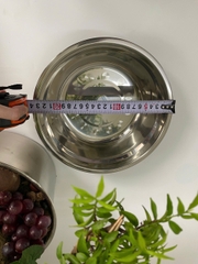 Bát inox vòng tròn