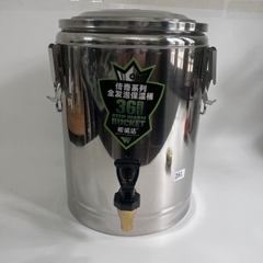 Bình Inox Đựng Nước Có Vòi 24L
