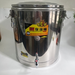 Bình Inox Đựng Nước Có Vòi 65L