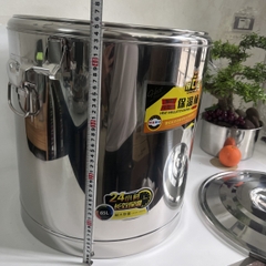 Bình Inox Đựng Nước Không Vòi 65L