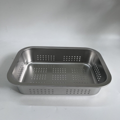 Khay để đồ Inox Lỗ 30x20 Cm