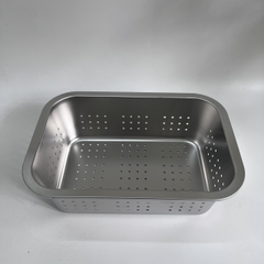 Khay để đồ Inox Lỗ 30x20 Cm