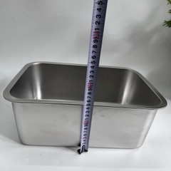 Khay để đồ Inox 40x30 Cm