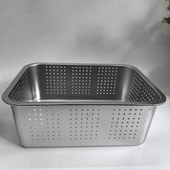Khay để đồ Inox Lỗ 40x30 Cm