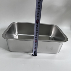 Khay để đồ Inox 40x30 Cm