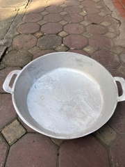 Chảo gang đế bằng