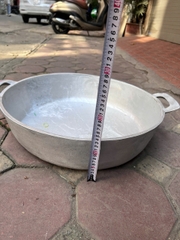 Chảo gang đế bằng