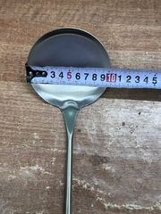 Bộ dụng cụ nấu ăn muôi, muôi lỗ, xẻng đảo bằng inox