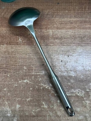 Bộ dụng cụ nấu ăn muôi, muôi lỗ, xẻng đảo bằng inox