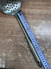 Bộ dụng cụ nấu ăn muôi, muôi lỗ, xẻng đảo bằng inox