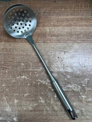 Bộ dụng cụ nấu ăn muôi, muôi lỗ, xẻng đảo bằng inox