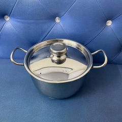 Bộ ba nồi inox ba đáy Fivestar (size 16, 20, 24)