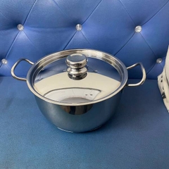 Bộ ba nồi inox ba đáy Fivestar (size 16, 20, 24)