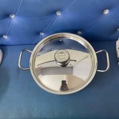 Bộ ba nồi inox ba đáy Fivestar (size 16, 20, 24)