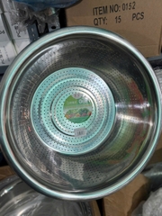 Rổ inox lỗ bé
