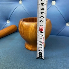 chày cối gỗ