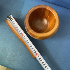 chày cối gỗ
