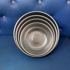 Rổ inox tròn nhiều kích thước