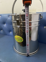 Xô có nắp khoá inox 304