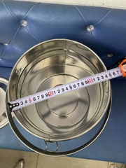 Xô có nắp khoá inox 304