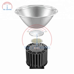 Đèn led nhà thi đấu, nhà xưởng Lowbay công suất 200W mã TQL-HBN200