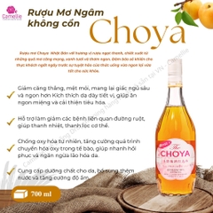 RƯỢU MƠ NGÂM KHÔNG CỒN CHOYA 700 ML