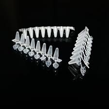 0.1ml PCR 8- Strip nắp phẳng, ống trong-ống đục, 125 Strip/hộp, hãng Fcombio-USA