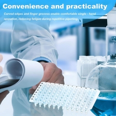 Đĩa PCR 0.1ml & 0.2ml, 5 chiếc/túi, PCR Plates, Full-skirted/ Half-Skirted/ Non-Skirted, hãng Biologix-USA