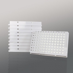 Đĩa PCR 96-well 0.1ml, 10 cái/túi, PCR Plate Full-Skirted, DNase/RNase-free, Labselect