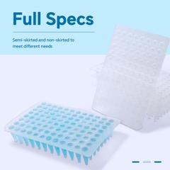 Đĩa PCR 0.1ml & 0.2ml, 5 chiếc/túi, PCR Plates, Full-skirted/ Half-Skirted/ Non-Skirted, hãng Biologix-USA