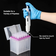 Đầu côn/ đầu típ 5.0ml, Thermofisher- Brand, 40 típ/hộp-100 típ/gói (Pipette tips), Fcommbio