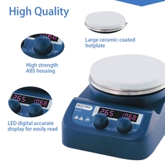 Máy khuấy từ gia nhiệt, 1500 vòng/phút, 280°C (Magnetic Stirrer Hotplate), Biologix- USA
