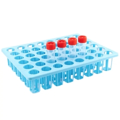 Giá đỡ ống nghiệm-ống ly tâm-ống lấy mẫu (Tube Rack-Centrifuge test tube) 25mmx48 ống, 18mmx 96 ống