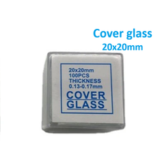 Lamen kính hiển vi dày 0.13-0.17mm (hộp 100 cái) lammel/ cover glass, có VAT