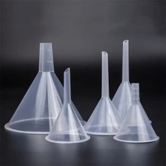Phễu nhựa dùng lọc mẫu trong thí nghiệm 50mm-150mm (Plastic Funnel), hãng Biosharp